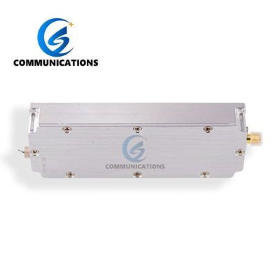2.4G 20W RF পাওয়ার এমপ্লিফায়ার ড্রোন জ্যামিং মডিউল, যার ফ্রিকোয়েন্সি 2400-2500 MHz এবং আউটপুট 43dBm
